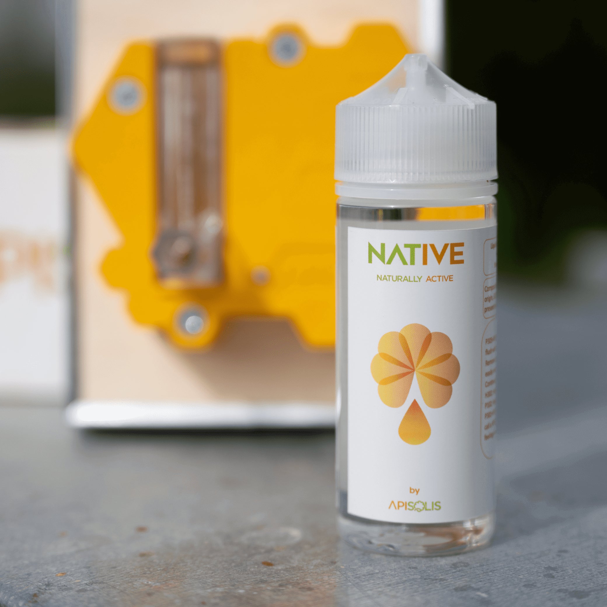 Solution native utilisée dans le vaporisateur Apisolis.