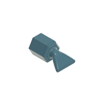 3d print file of the petg diffuser nozzle for apisolis